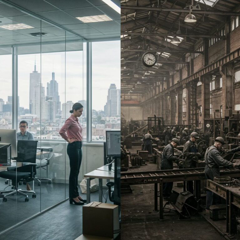 workplace 20 vs 21 century